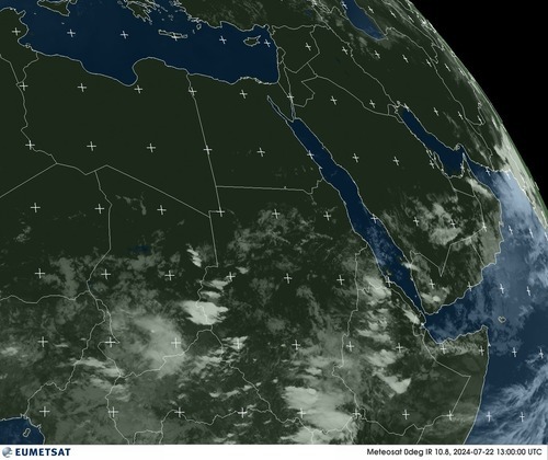 Satellite - Gulf of Oman - Mon 22 Jul 10:00 EDT