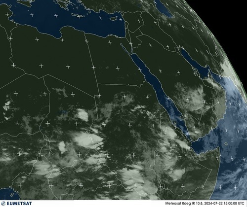 Satellite - Arabian Sea - Mon 22 Jul 12:00 EDT