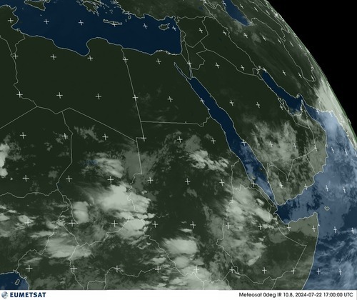 Satellite - Gulf of Oman - Mon 22 Jul 14:00 EDT