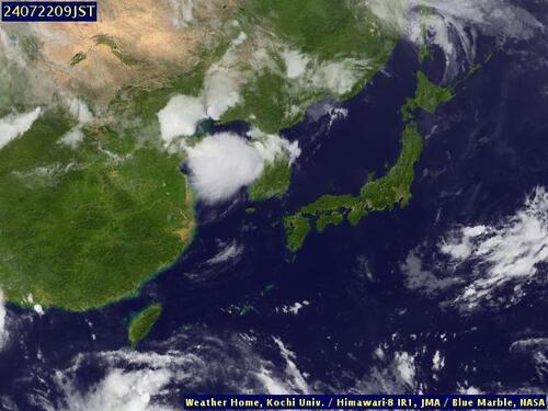 Satellite - Hokkaido - Sun 21 Jul 22:00 EDT