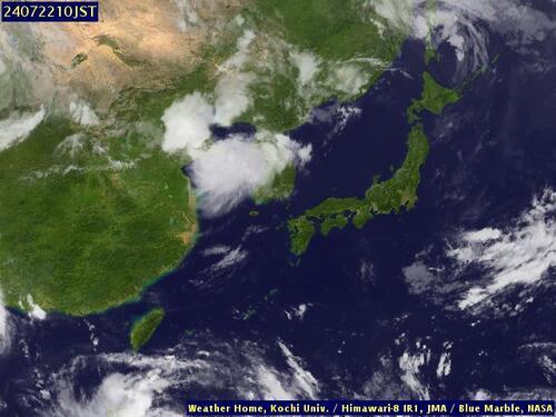 Satellite - Philippine Sea (North) - Sun 21 Jul 23:00 EDT