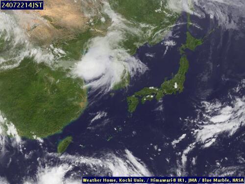 Satellite - Philippine Sea (South) - Mon 22 Jul 03:00 EDT