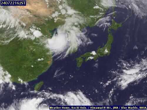 Satellite - Philippine Sea (North) - Mon 22 Jul 05:00 EDT