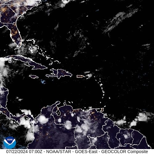 Satellite - Lesser Antilles - Mo, 22 Jul, 09:00 BST