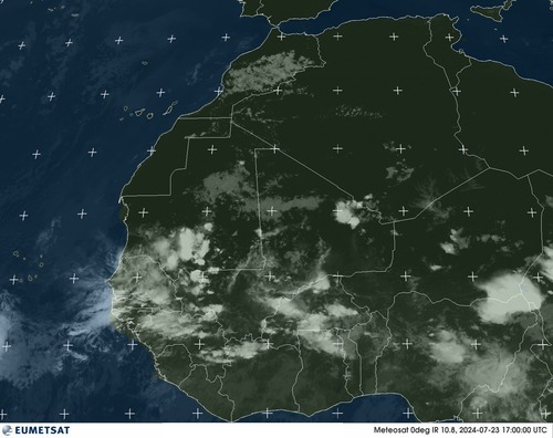 Satellite - Gulf of Guinea - Tu, 23 Jul, 19:00 BST