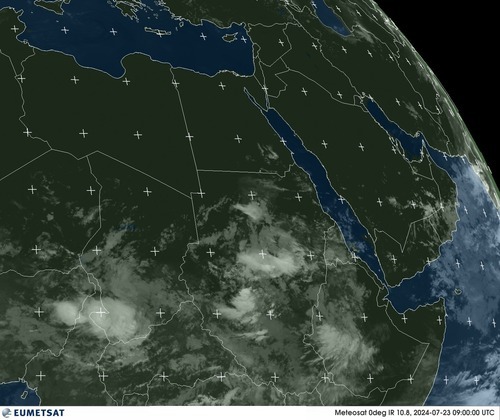 Satellite - Gulf of Aden - Tue 23 Jul 06:00 EDT