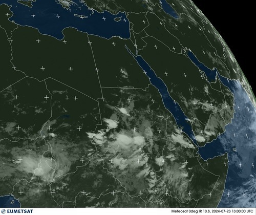 Satellite - Arabian Sea (East) - Tue 23 Jul 10:00 EDT