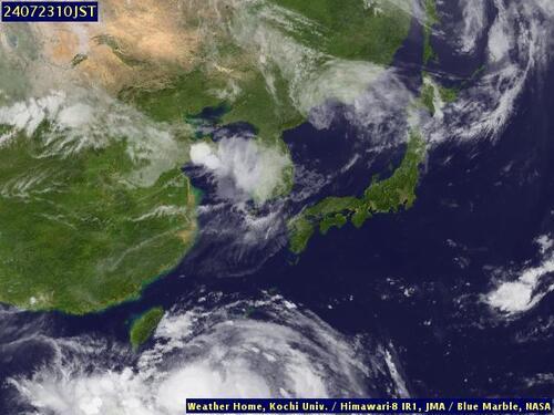 Satellite - Philippine Sea (Centr.) - Mon 22 Jul 23:00 EDT