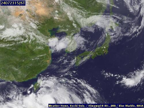 Satellite - Sea of Japan - Tu, 23 Jul, 09:00 BST