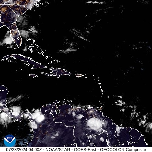 Satellite - Haiti - Tue 23 Jul 01:00 EDT