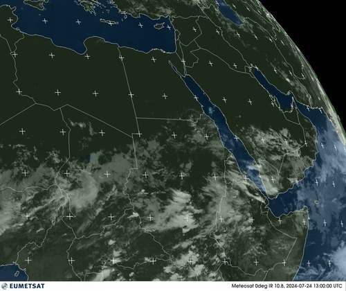 Satellite - Arabian Sea - Wed 24 Jul 10:00 EDT