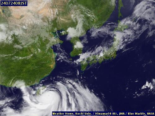 Satellite - Sea of Japan - Tue 23 Jul 21:00 EDT
