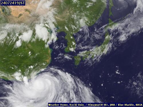 Satellite - Philippine Sea (North) - Wed 24 Jul 08:00 EDT