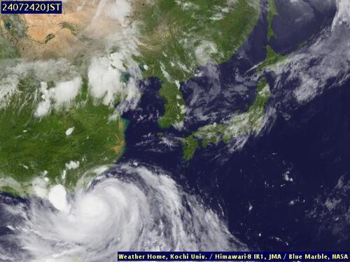 Satellite - Sea of Japan - Wed 24 Jul 09:00 EDT