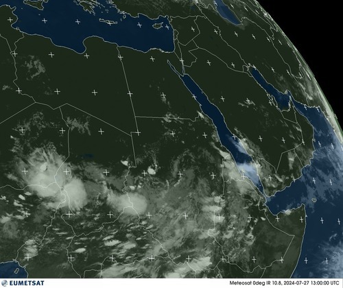 Satellite - Arabian Sea - Sat 27 Jul 10:00 EDT