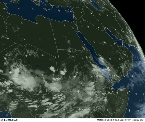 Satellite - Arabian Sea (East) - Sat 27 Jul 11:00 EDT
