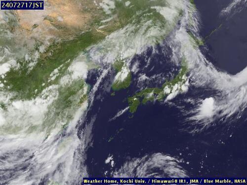 Satellite - Taiwan Strait - Sat 27 Jul 06:00 EDT