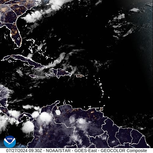 Satellite - Puerto Rico - Sat 27 Jul 06:30 EDT