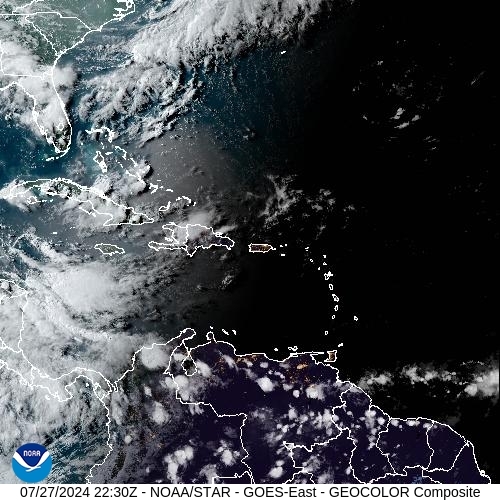 Satellite - Cuba/East - Sat 27 Jul 19:30 EDT