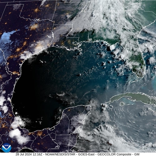 Satellite - Yucatan Strait - Su, 28 Jul, 14:16 BST