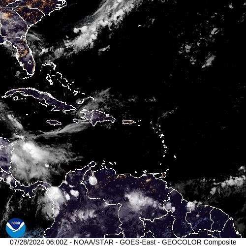 Satellite - Lesser Antilles - Su, 28 Jul, 08:00 BST