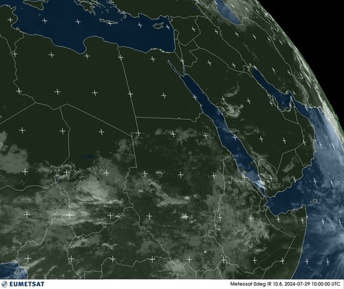 Satellite - Somalia/East - Mon 29 Jul 07:00 EDT