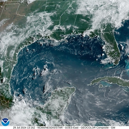 Satellite -  - Mon 29 Jul 10:16 EDT