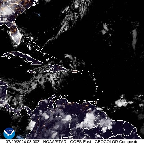 Satellite - Lesser Antilles - Mo, 29 Jul, 05:00 BST