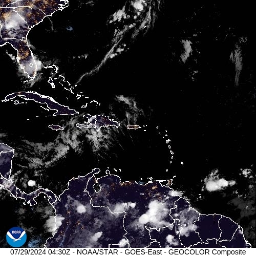 Satellite - Cuba/East - Mon 29 Jul 01:30 EDT