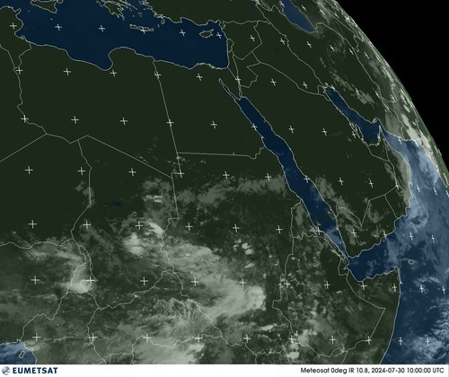 Satellite - Somalia/East - Tue 30 Jul 07:00 EDT