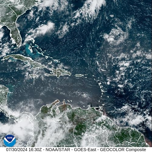 Satellite - Cuba/East - Tue 30 Jul 13:30 EDT