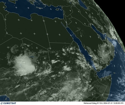 Satellite - Gulf of Oman - Wed 31 Jul 09:00 EDT