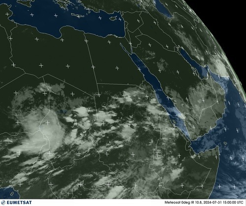 Satellite - Gulf of Aden - Wed 31 Jul 12:00 EDT