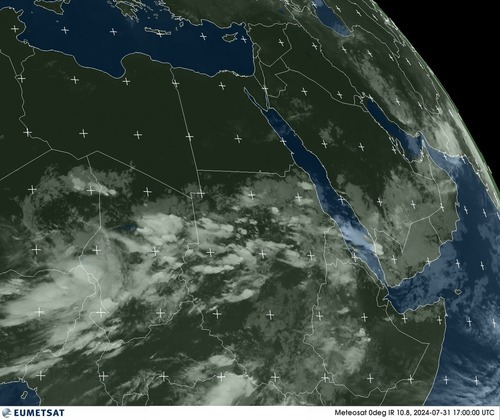 Satellite - Persian Gulf - Wed 31 Jul 14:00 EDT