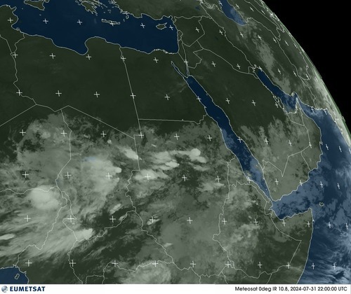 Satellite - Arabian Sea - Wed 31 Jul 19:00 EDT