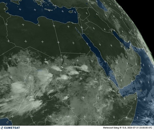 Satellite - Arabian Sea - Wed 31 Jul 20:00 EDT