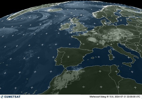 Satellite - Dutch Coast - Th, 01 Aug, 00:00 BST