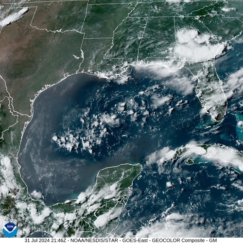 Satellite - Panama - Wed 31 Jul 18:46 EDT