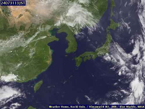 Satellite - South China Sea/North - Wed 31 Jul 02:00 EDT