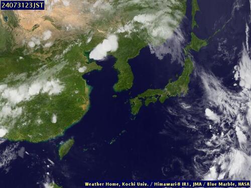 Satellite - Philippine Sea (North) - Wed 31 Jul 12:00 EDT
