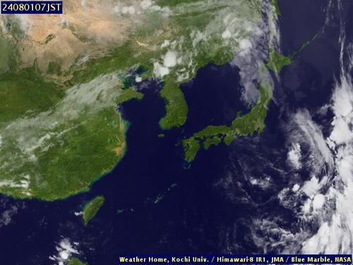 Satellite -  - Wed 31 Jul 20:00 EDT