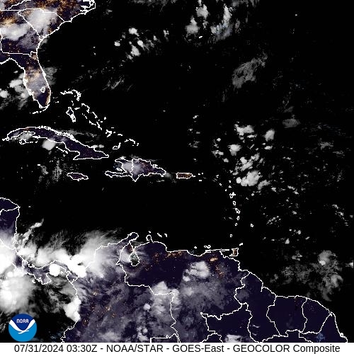 Satellite - Haiti - Wed 31 Jul 00:30 EDT