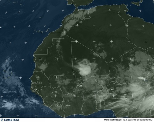 Satellite - Point Noire - Wed 31 Jul 23:00 EDT