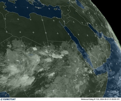 Satellite - Arabian Sea (East) - Wed 31 Jul 22:00 EDT