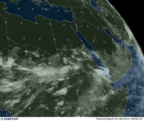 Satellite - Gulf of Oman - Thu 01 Aug 13:00 EDT