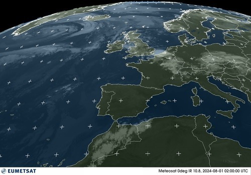 Satellite - East Northern Section - Th, 01 Aug, 04:00 BST