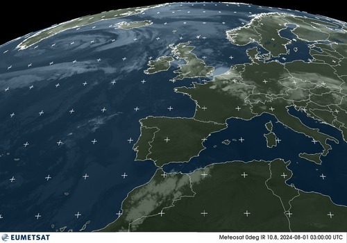 Satellite - North Sea SW - Th, 01 Aug, 05:00 BST