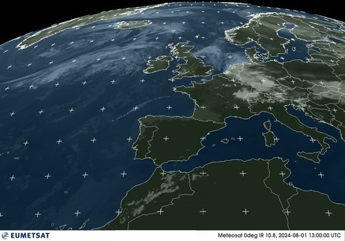 Satellite - German Bight - Th, 01 Aug, 15:00 BST