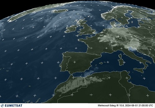 Satellite - Rockall - Th, 01 Aug, 23:00 BST