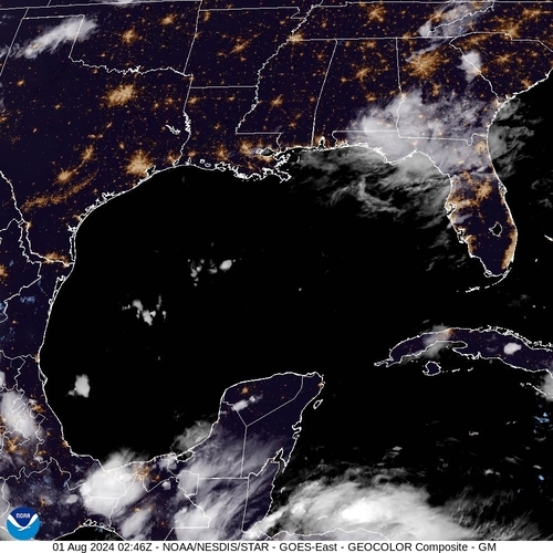 Satellite - Panama - Wed 31 Jul 23:46 EDT